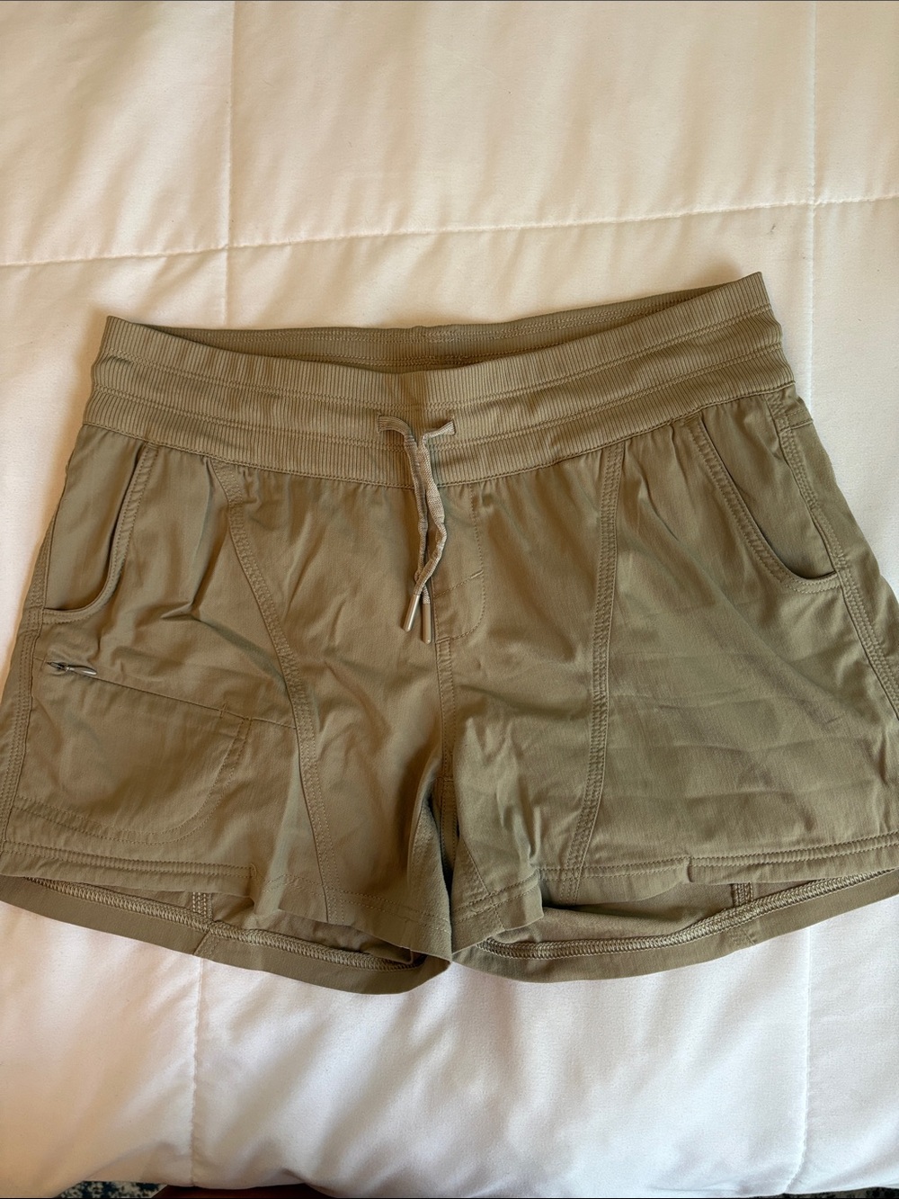 The North Face Olive Green Women's Athletic Shorts